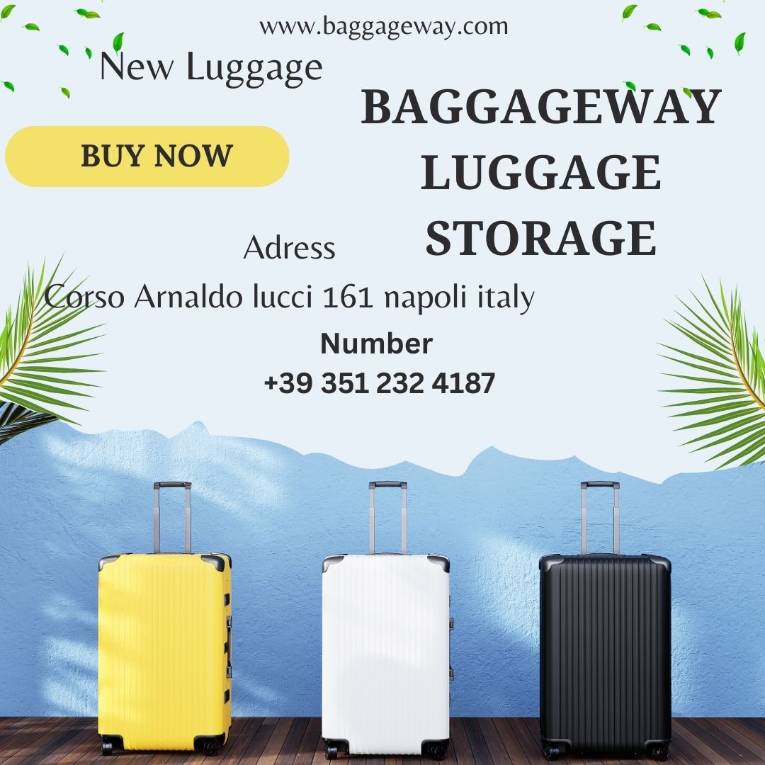 Luggage storage in Napoli Centrale 