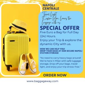 Luggage Storage Naples| Luggage Storage Napoli Centrale | BaggageWay