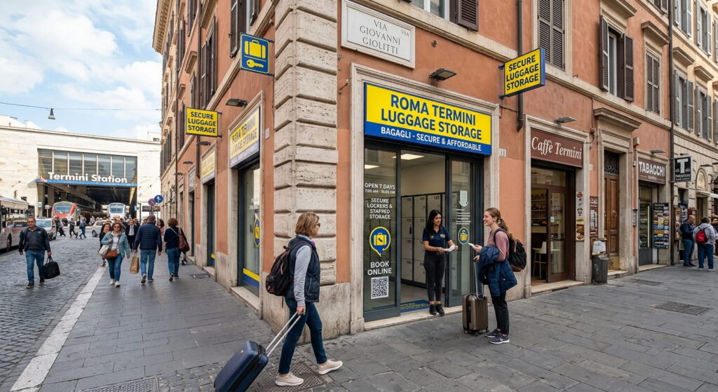 luggage storage rome termini