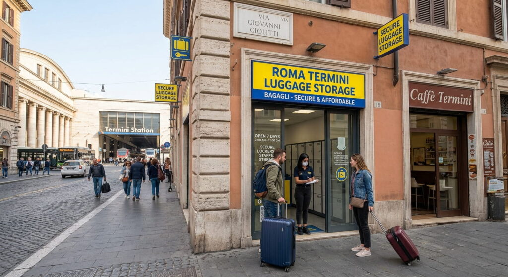 rome termini luggage storage