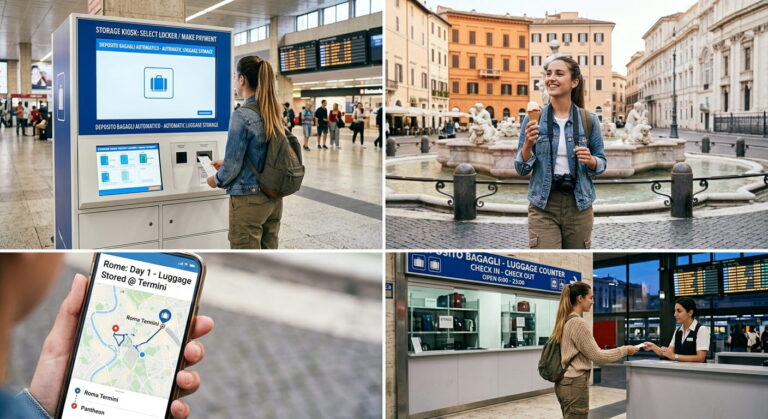 roma termini luggage storage