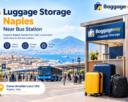 Luggage storage Naples near Napoli Centrale station